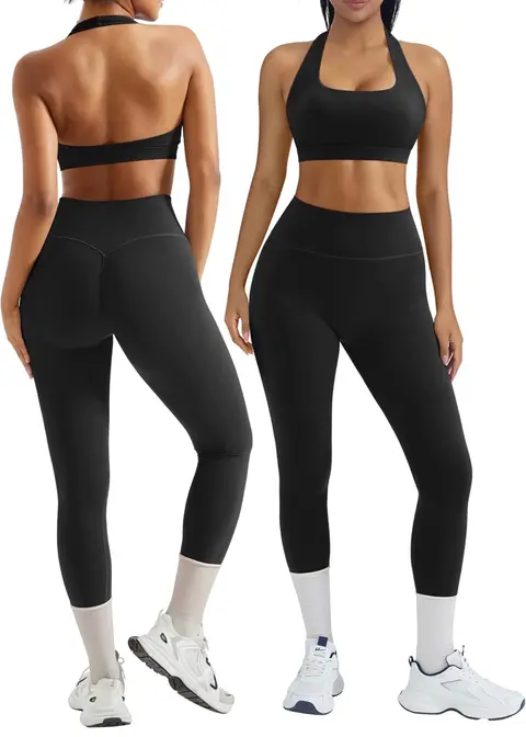 Conjunto deportivo para entrenar · Negro